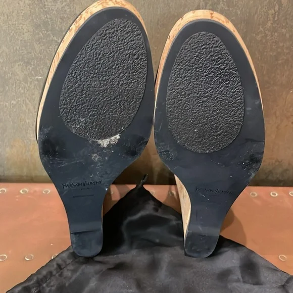 YSL patent leather slingback shoes - Picture 7 of 11